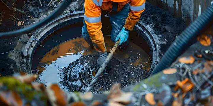 Industrial septic tank cleaning service in Hyderabad